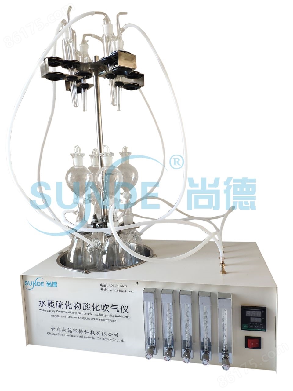 SN-HS-4A 水质硫化物酸化吹气仪