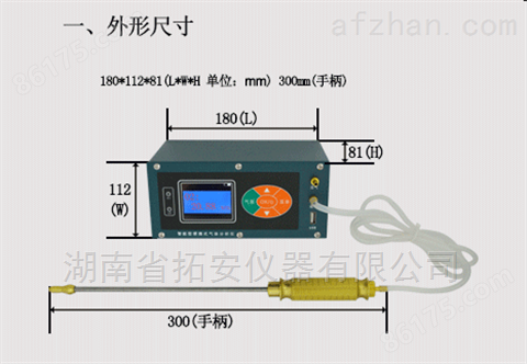 便携式氧气检测仪TFS-O2